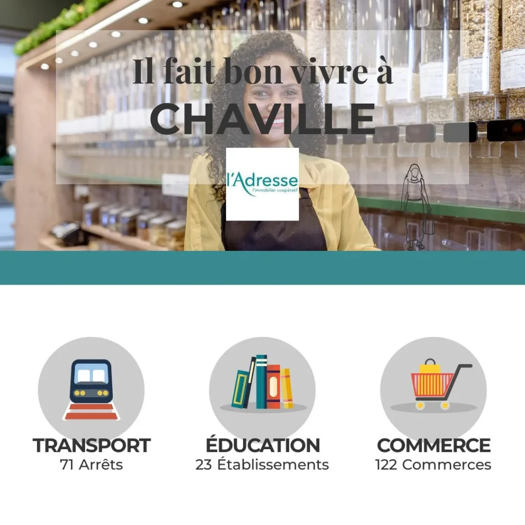 BON VIVRE À CHAVILLE - BIEN IMMOBILIER