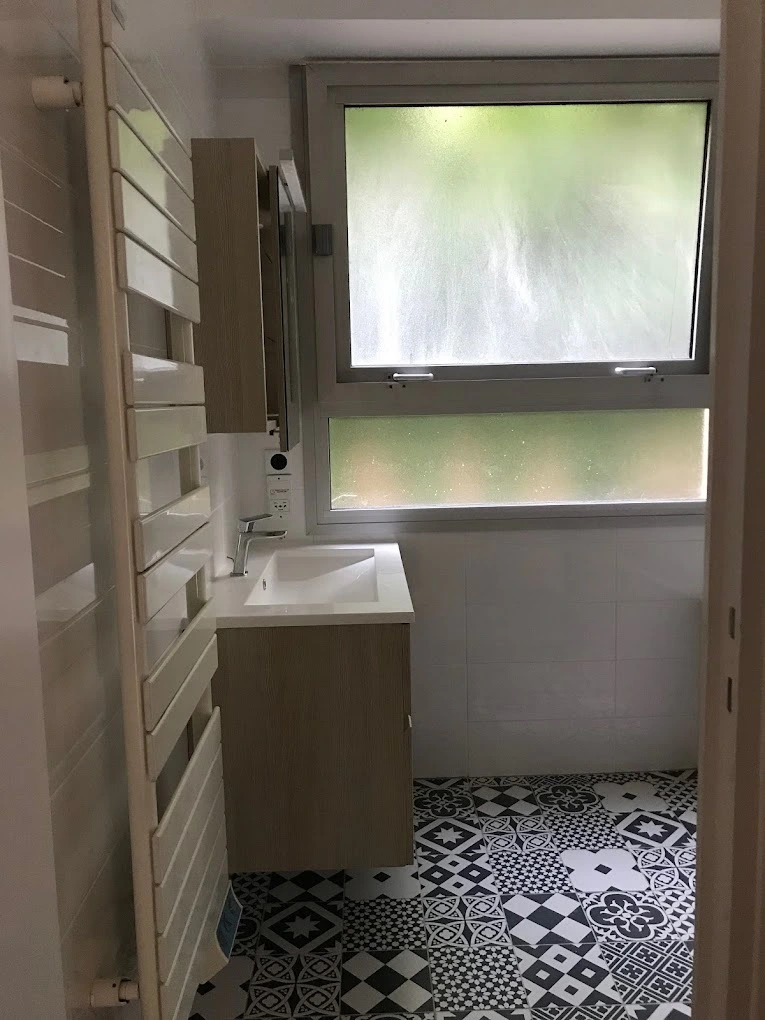 SALLE DE BAIN PARTICULIER APPARTEMENT VIROFLAY APRES