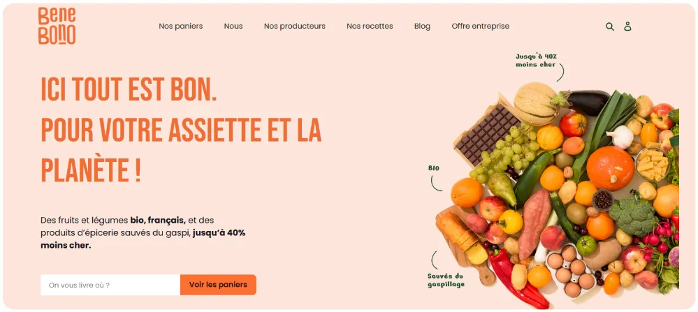 bene-bono fruits et legumes - click&collect