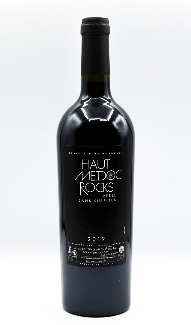 Haut-Medoc-Sans-Sulfites-Chateau-Vieux-Landat-Le-Rock-2019