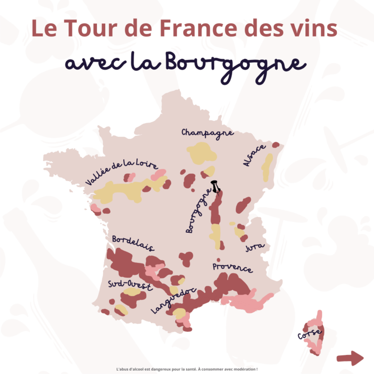 Carte des vins - Bourgogne avec le le domaine Perraud