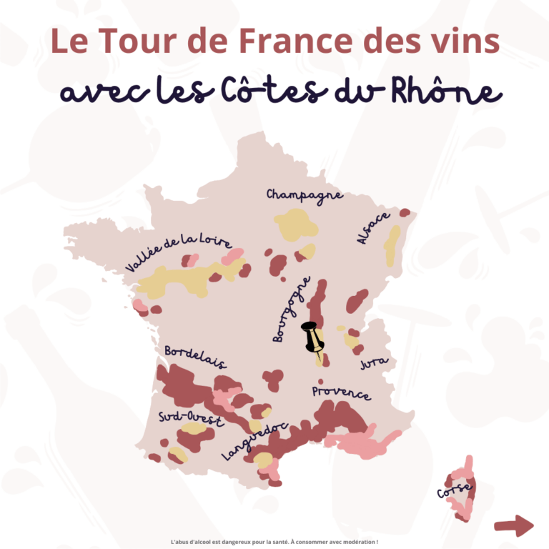 Carte des vins - Côtes du Rhône avec Domaine les Bruyères & Raymond Usseglio